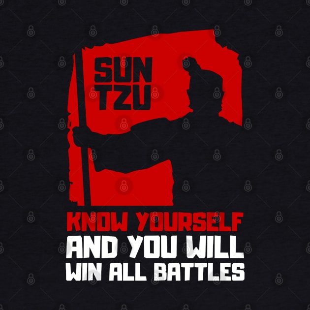 SUN TZU - 'know yourself and you will win all battles' QUOTE by Rules of the mind